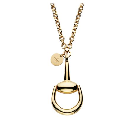 gucci horsebit 18ct yellow gold necklace|Gucci Horsebit necklace gold.